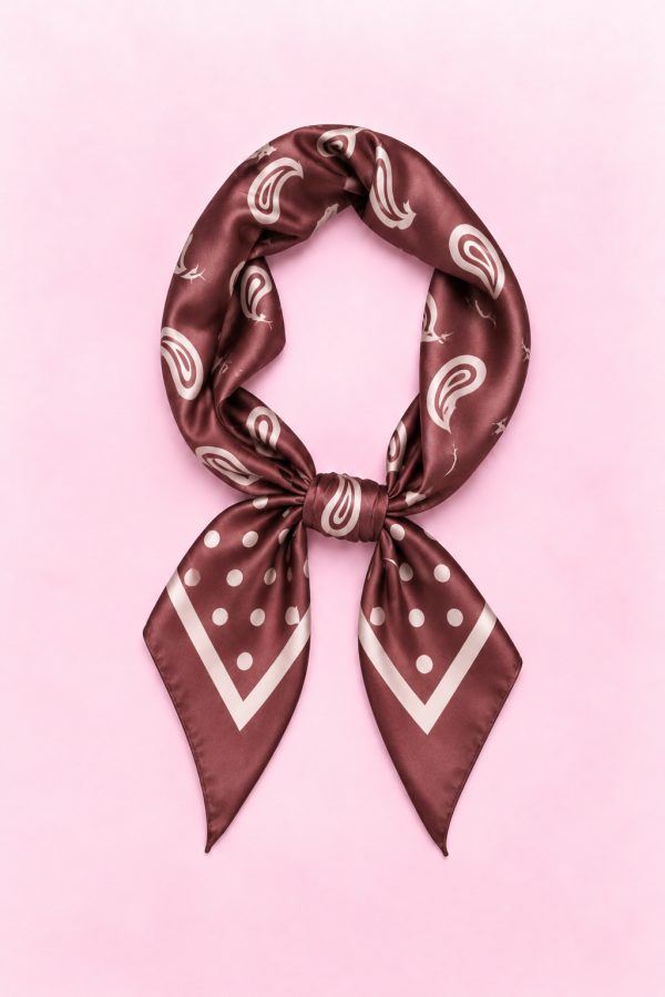 Mini shawl polkadot