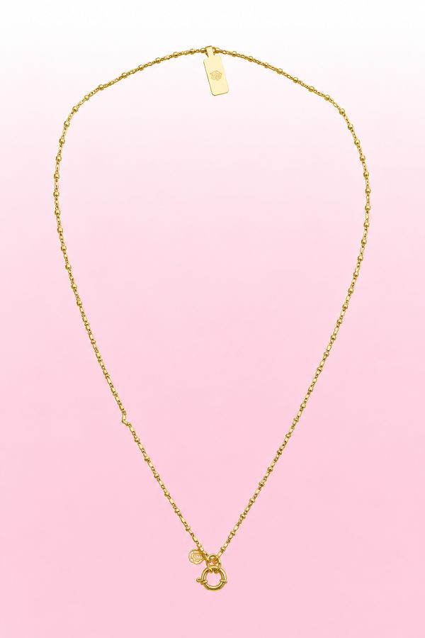 ketting basis bewerkt 65cm